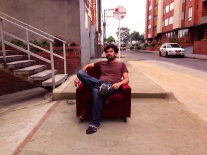 Relax per la strada a Bogotá