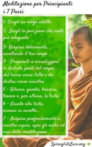 meditazione per principianti - i passi