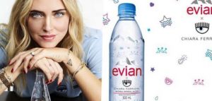 chiara ferragni Evian 8€