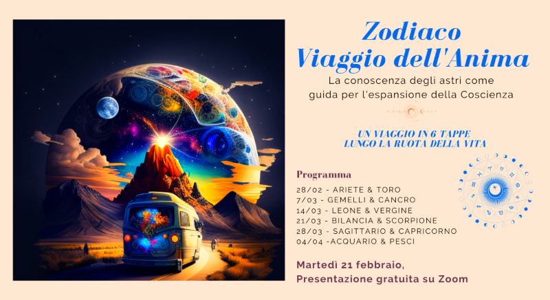 zodiaco viaggio dell'anima (5) segni zodicali corso astrologia