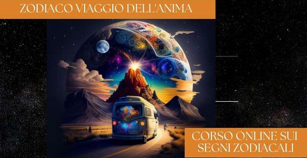 zodiaco viaggio dell'anima (620 × 340 px) corso online segni zodiacali