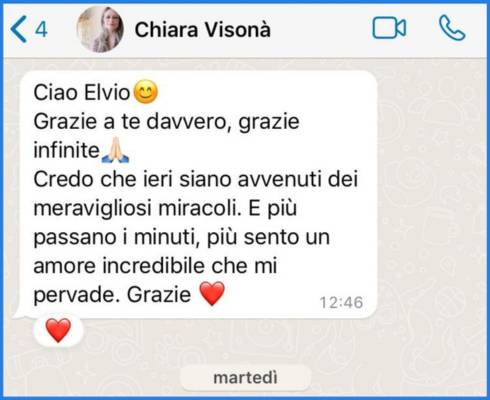 testimonianza partecipante costellazioni familiari